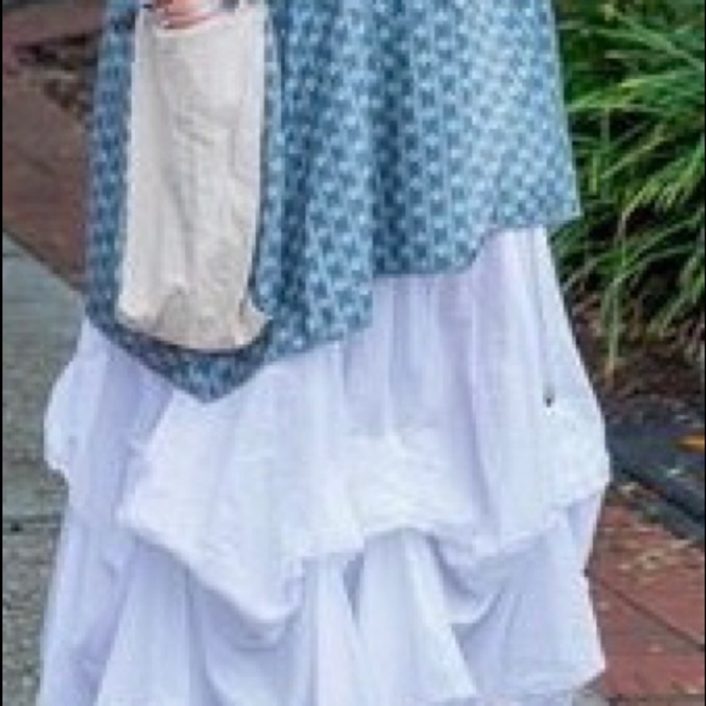 Boho Lagenlook Bubble Skirt by Mon Beau Reve & Co